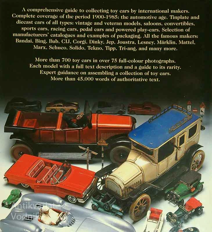 COLLECTOR’S GUIDE TO TOY CARS, Gordon Gardiner in Richard O’Neill