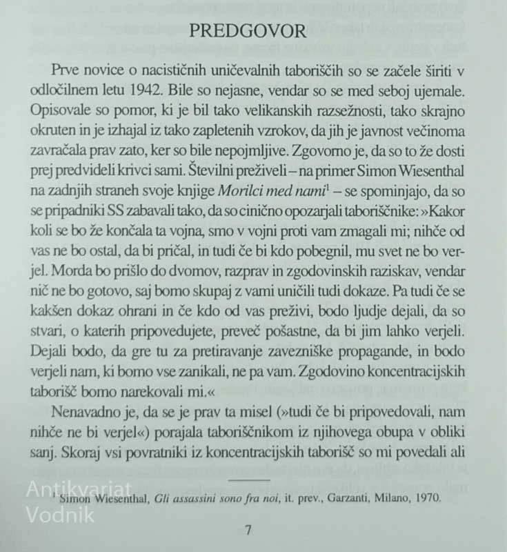 POTOPLJENI IN REŠENI, Primo Levi