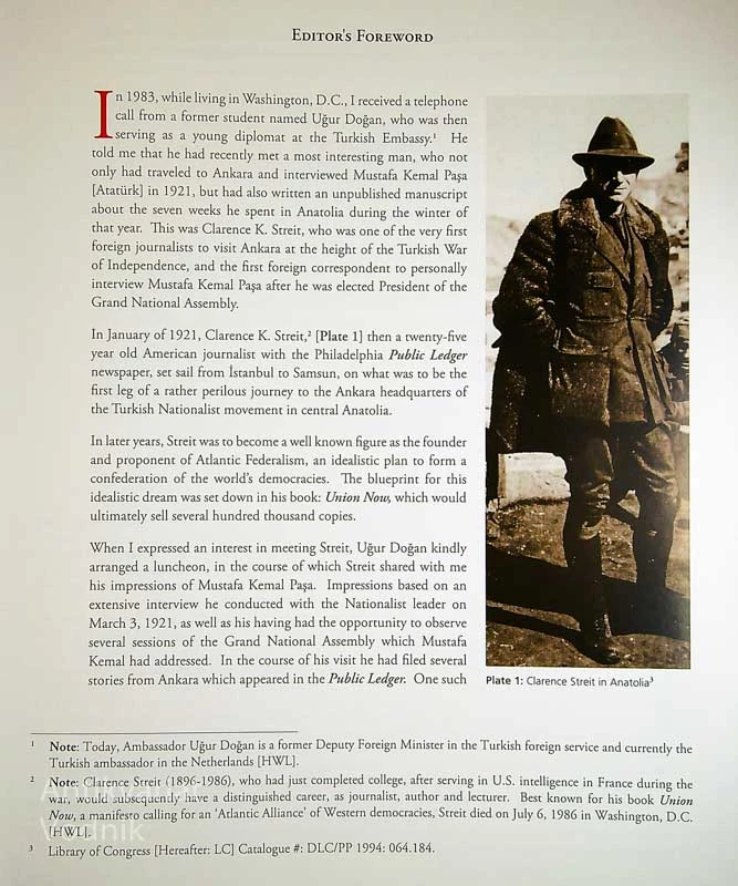 THE UNKNOWN TURKS, Clarence K. Streit