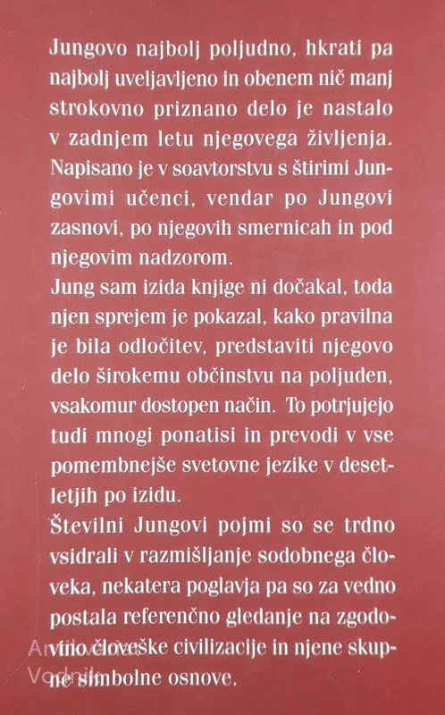 ČLOVEK IN NJEGOVI SIMBOLI, Carl G. Jung