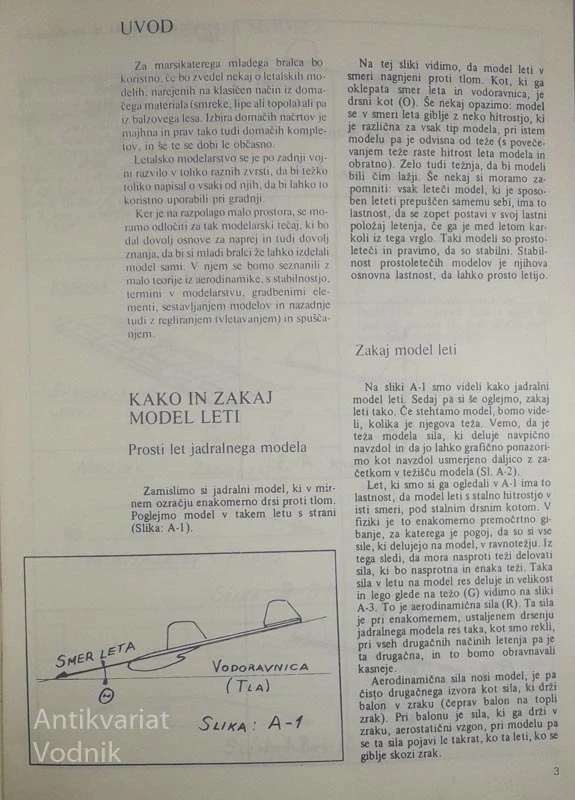 OSNOVE LETALSKEGA MODELARSTVA, Jože Perhavc