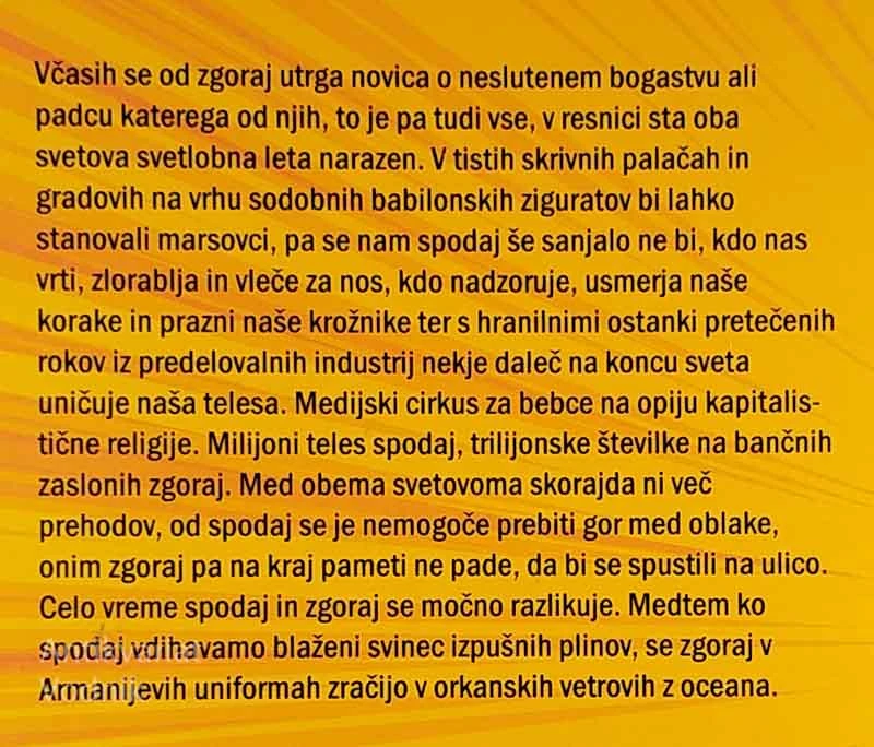 NEWYORŠKA TRILOGIJA, Iztok Osojnik