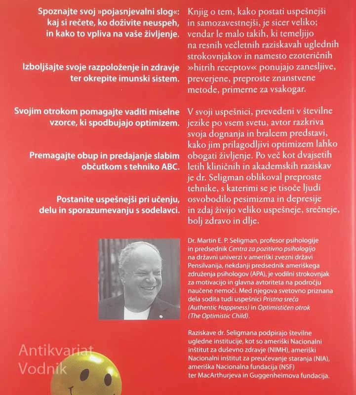 NAUČIMO SE OPTIMIZMA, Dr. Martin E. P. Seligman