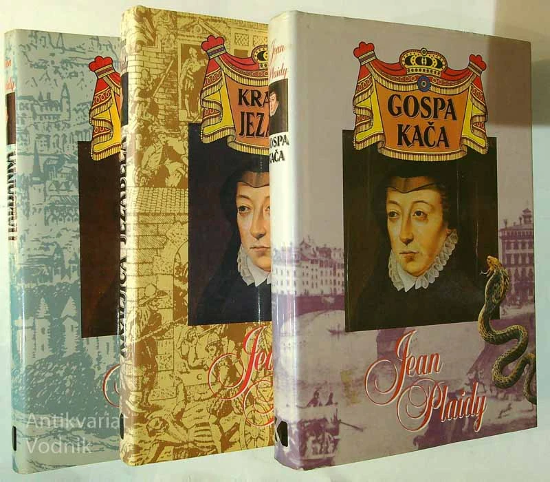 GOSPA KAČA, ITALIJANKA, KRALJICA JEZEBELA (TRILOGIJA), Jean Plaidy