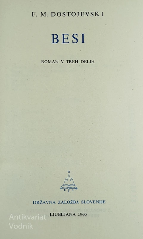 BESI, F. M. Dostojevski
