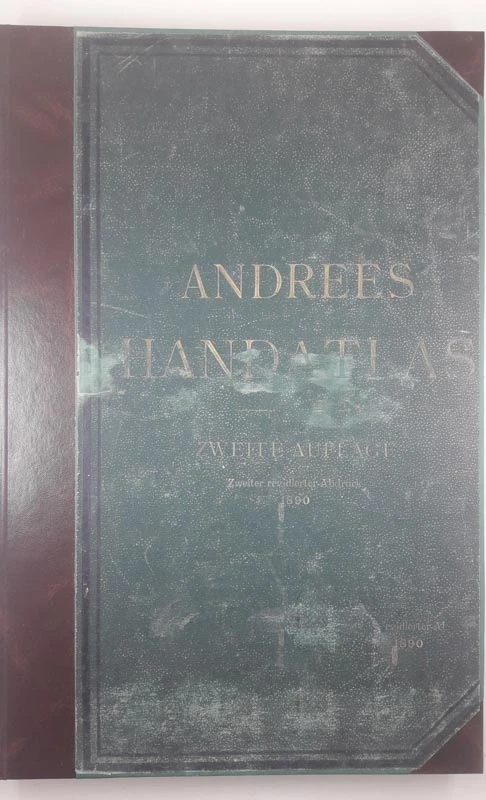ALLGEMEINER HANDATLAS (splošni ročni atlas) 1890, Andrees