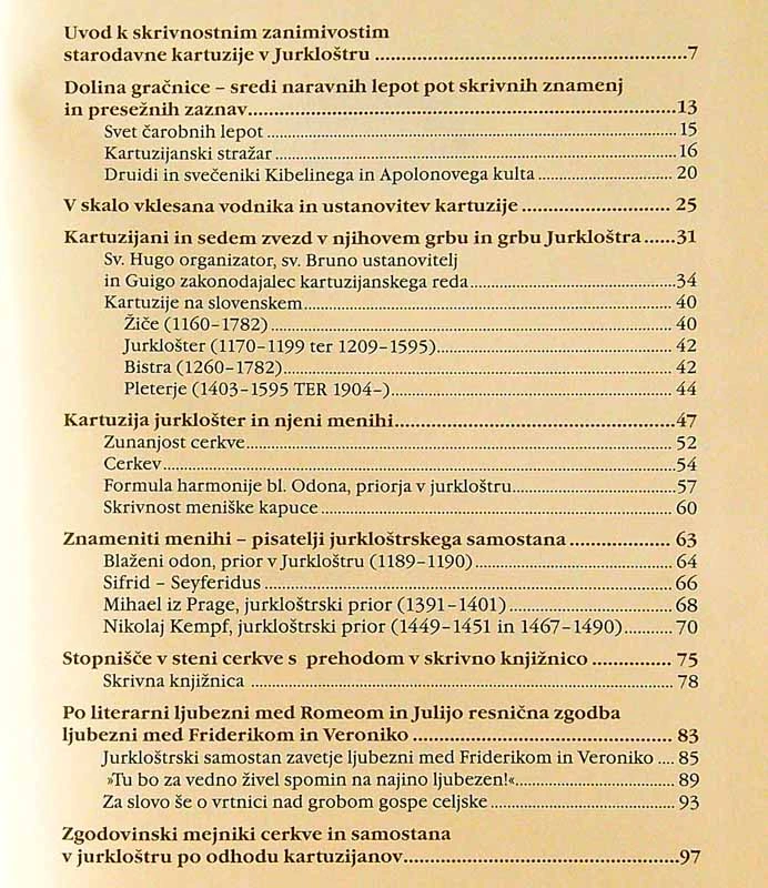 SKRIVNOST STARODAVNE KARTUZIJE, Karel Gržan