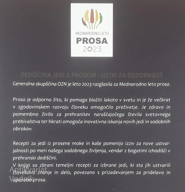 PROSO; DEDIŠČINA ZLATIH ZRN, Janez Bogataj