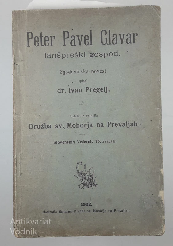 PETER PAVEL GLAVAR, LANŠPREŠKI GOSPOD, Ivan Pregelj