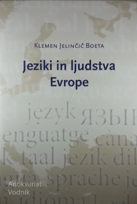JEZIKI IN LJUDSTVA EVROPE, Klemen Jelinčič Boeta