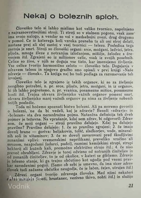 BOLEZNI, KAKO JIH SPOZNAMO IN PREPREČIMO, Karel Petrič