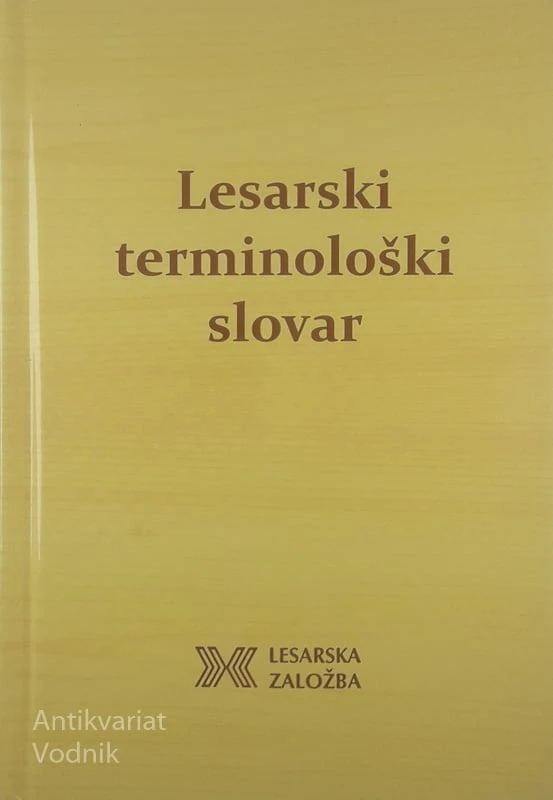 LESARSKI TERMINOLOŠKI SLOVAR