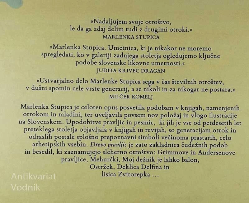 DREVO PRAVLJIC, Marlenka Stupica