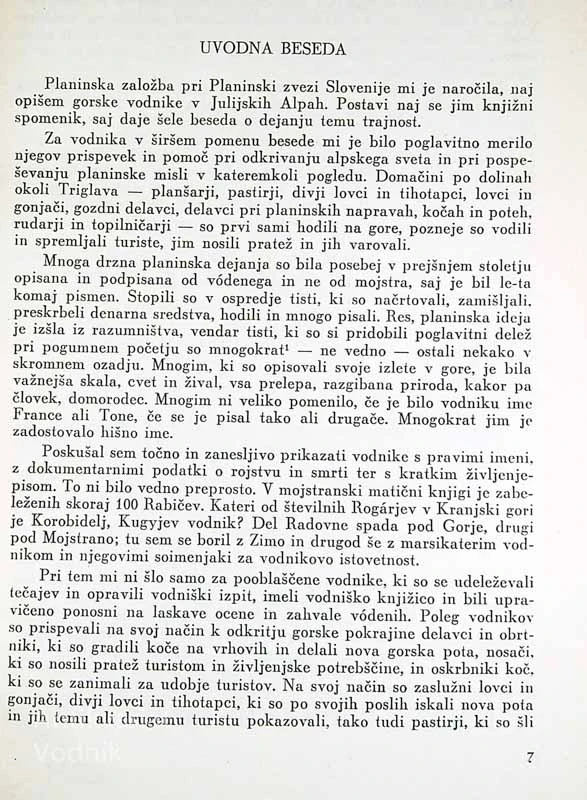 GORSKI VODNIKI V JULIJSKIH ALPAH, Evgen Lovšin