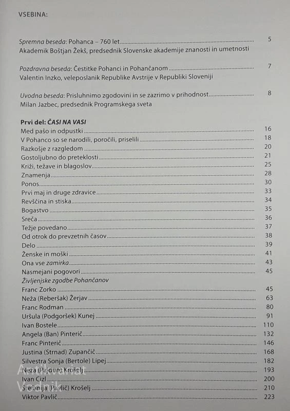 POHANCA: ČASI NA VASI, Milan Jazbec