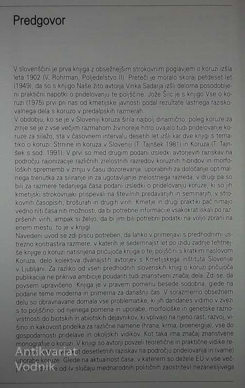 KORUZA, Z. Čergan in drugi