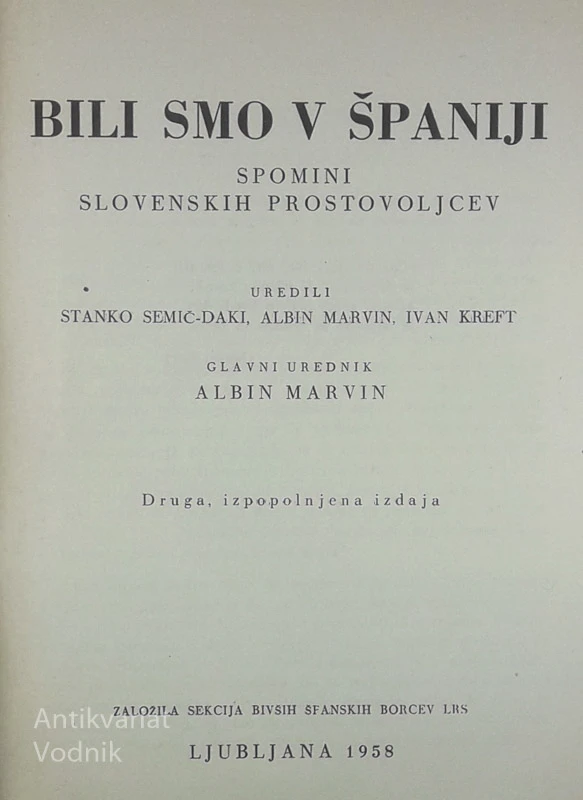 BILI SMO V ŠPANIJI, več avtorjev