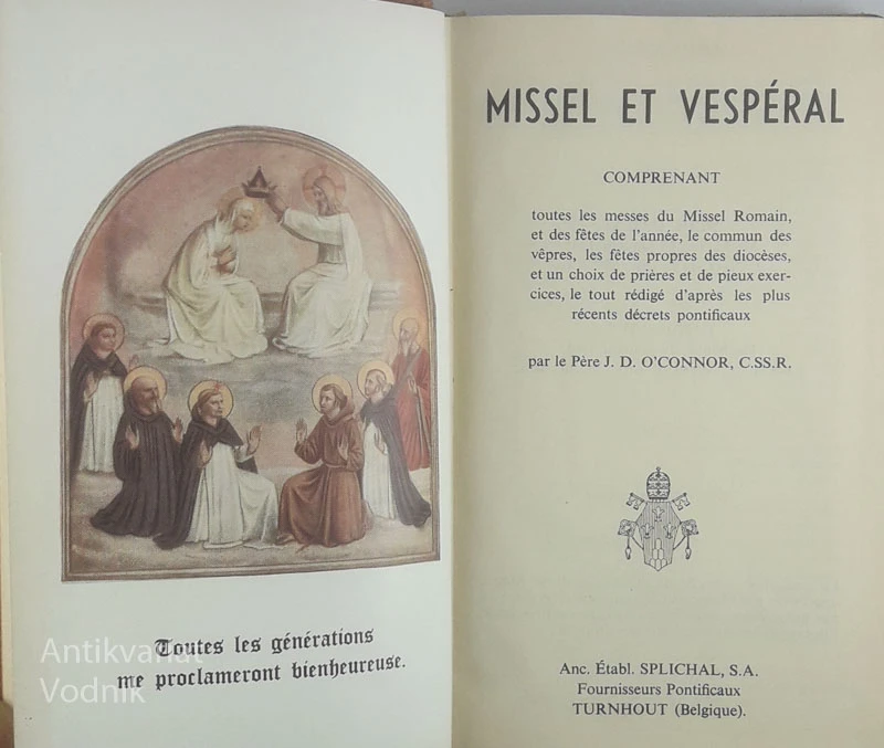 MISSEL ET VESPÉRAL