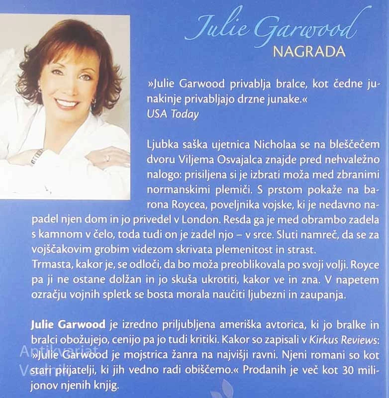 NAGRADA, Julie Garwood