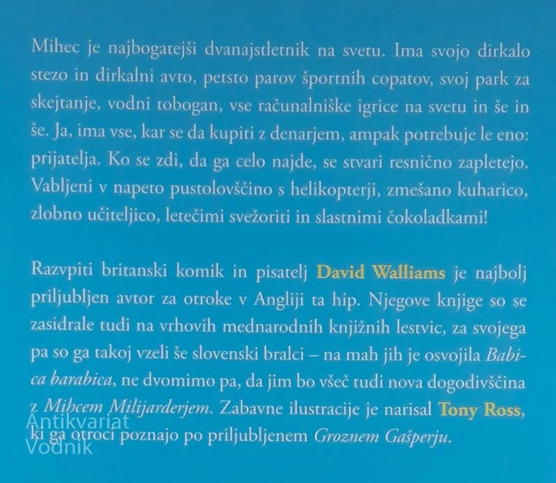 MIHEC MILIJARDER, David Williams