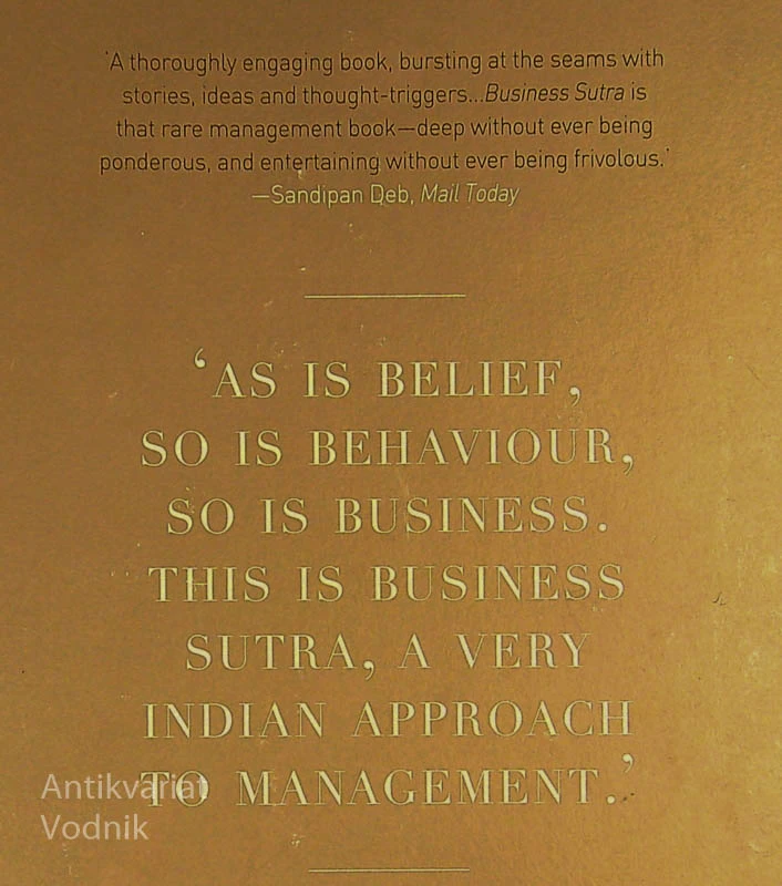 A VERY INDIAN APPROACH TO MANAGEMENT; BUSINESS SUTRA, Devdutt Pattanaik