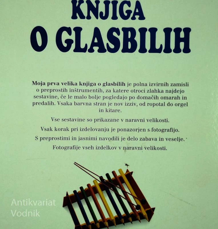 MOJA PRVA VELIKA KNJIGA O GLASBILIH, Helen Drew