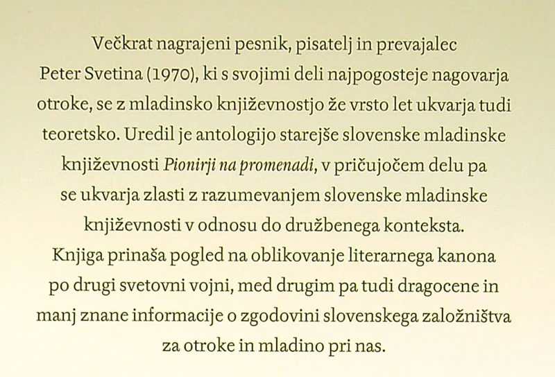 METULJČKI IN MEHANIKI, Peter Svetina