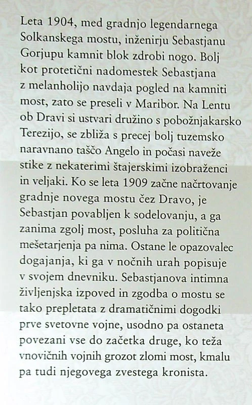 SEBASTJAN IN MOST, Tone Partljič