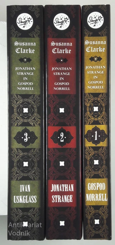 JONATHAN STRANGE IN GOSPOD NORRELL, Susanna Clarke, 1., 2. in 3. del