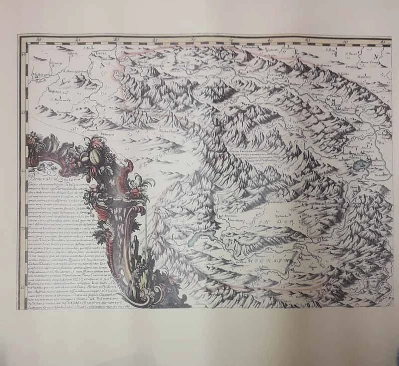 Zemljevid območja Bled, Bohinj, zgornjesavska dolina do Trbiža