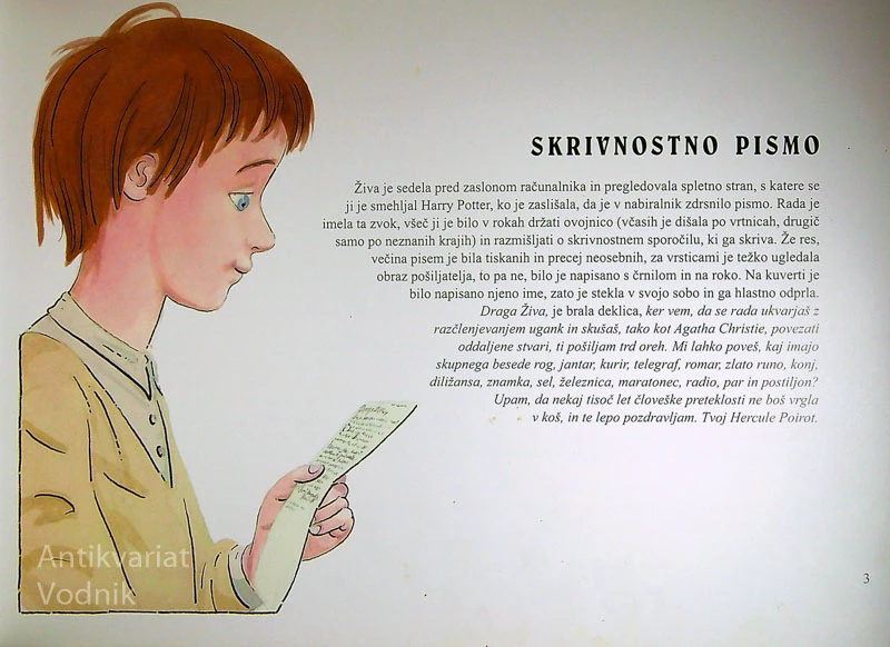 SKRIVNOSTNO PISMO, Milan Deklava (ilustriral Matjaž Schmidt)