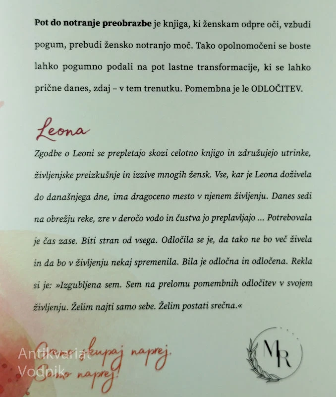 POT DO NOTRANJE PREOBRAZBE V 10 KORAKIH; VODNIK Z ZGODBAMI ZA ŽENSKE, Mojca Rakovič