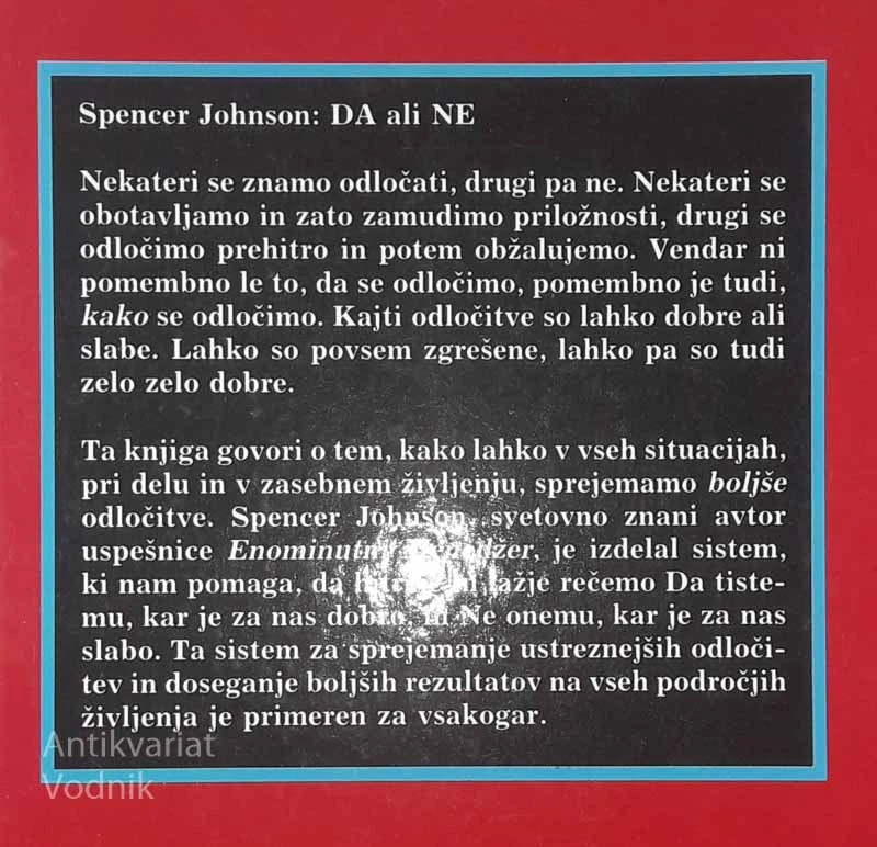 DA ALI NE, Spencer Johanson