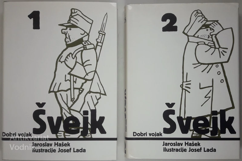 DOBRI VOJAK ŠVEJK, Jaroslav Hašek, 1-2 del