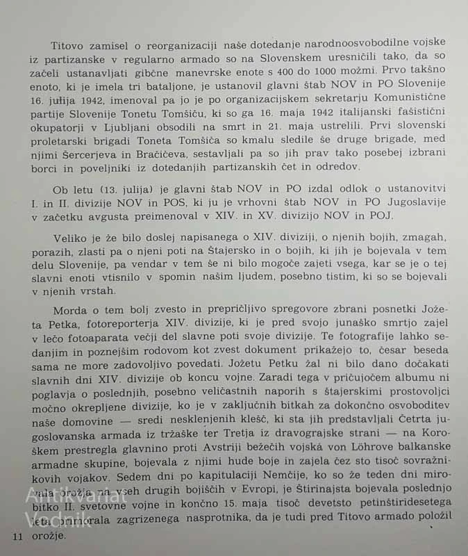 S ŠTIRINAJSTO DIVIZIJO, Jože Petek