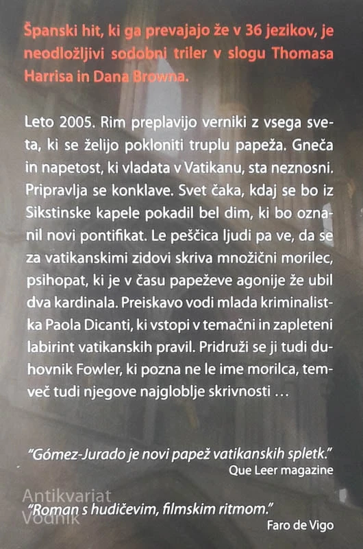 BOŽJI VOHUN, Juan Gómez-Jurado
