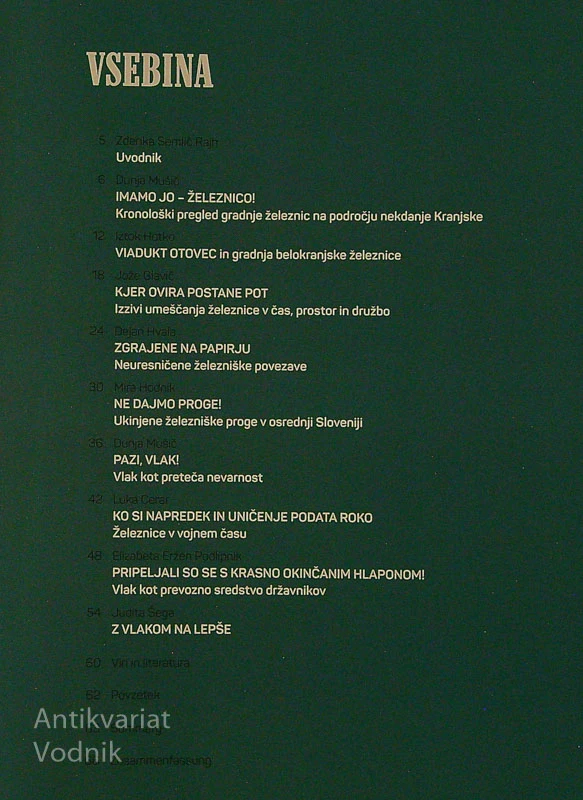 NA TIRIH ZGODOVINE; PRETEKLOST ŽELEZNIC V ARHIVSKIH ZAPISIH