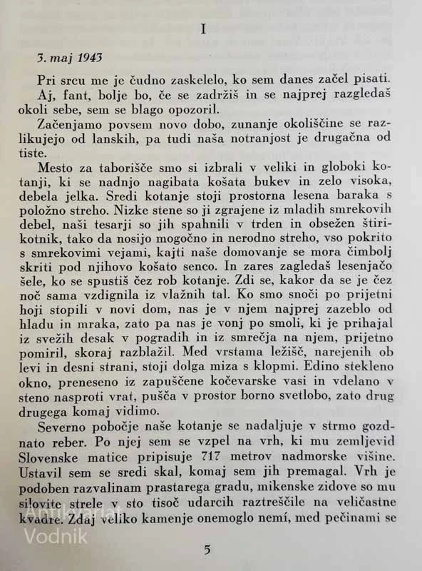 LISTINA, DNEVNIŠKI ZAPISI OD 3. MAJA DO 2. DECEMBRA 1943, Edvard Kocbek