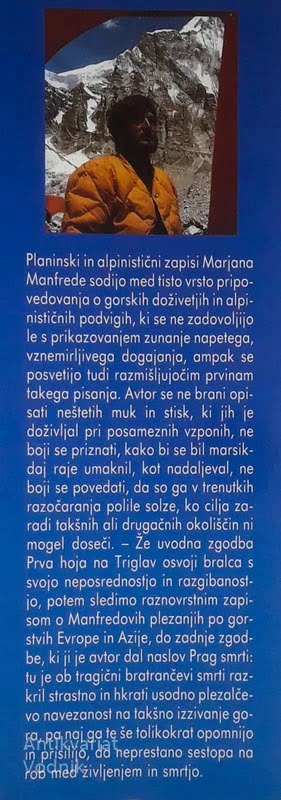 LEDENO SONCE, Marjan Manfreda