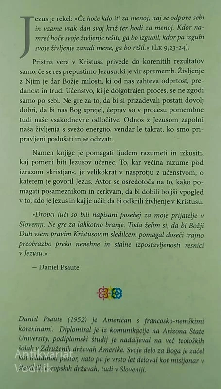 DROBCI LUČI, Daniel Psaute