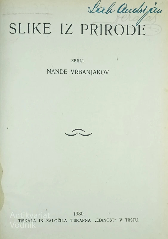 SLIKE IZ PRIRODE, Nande Vrbnjakov