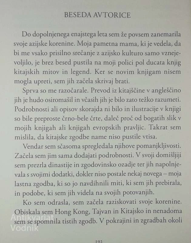 KJER SE GORA DOTIKA LUNE, Grace Lin