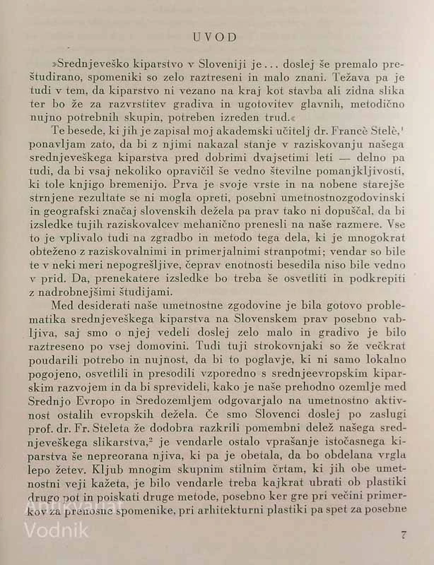 SREDNJEVEŠKA PLASTIKA NA SLOVENSKEM, Emilijan Cevc