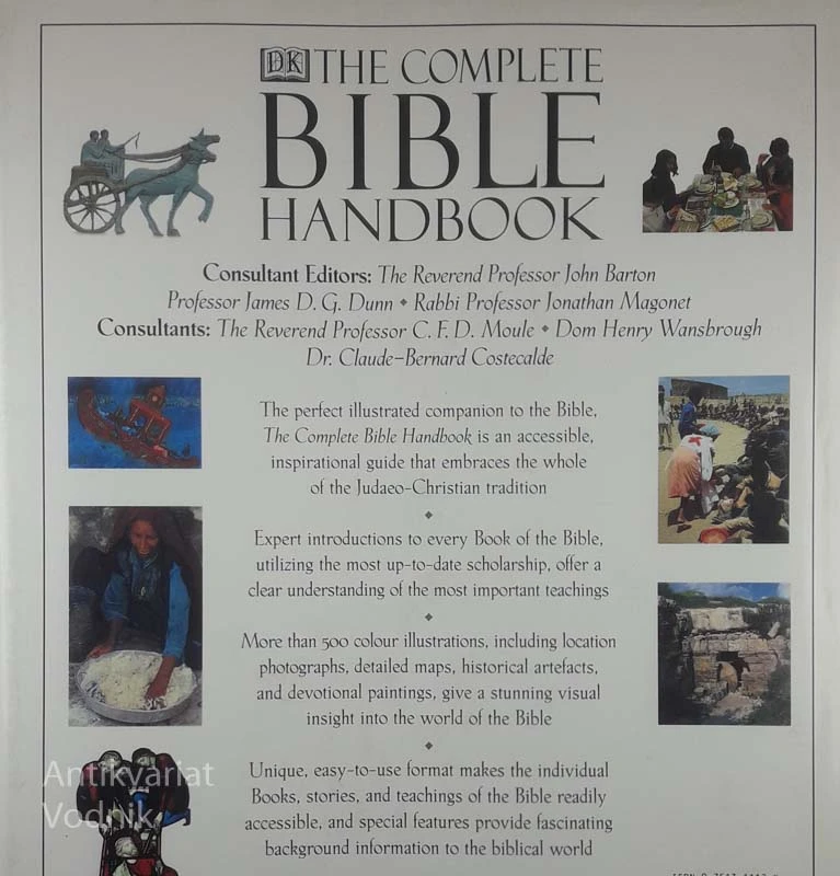 THE COMPLETE BIBLE HANDBOOK AN ILLUSTRATED COMPANION, John Bowker