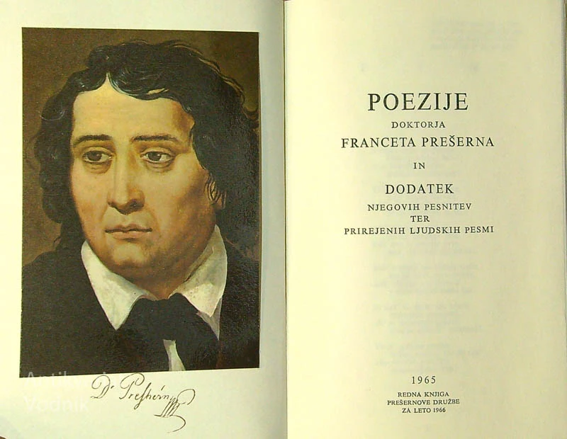 POEZIJE DOKTORJA FRANCETA PREŠERNA