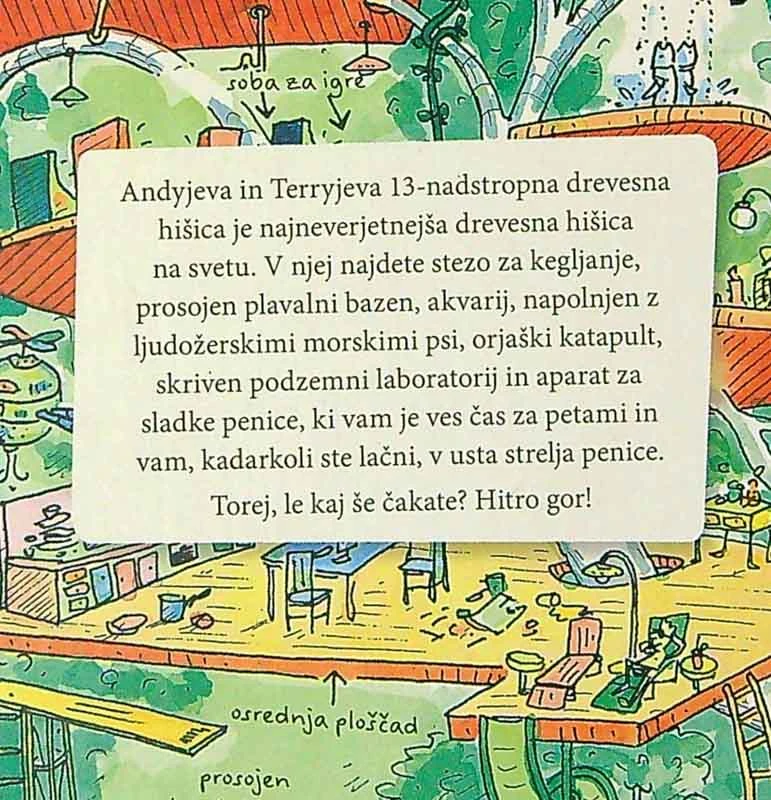 13-NADSTROPNA HIŠICA NA DREVESU, Andy Griffiths in Terry Denton