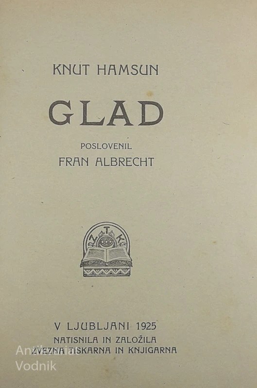 GLAD, Knut Hamsun