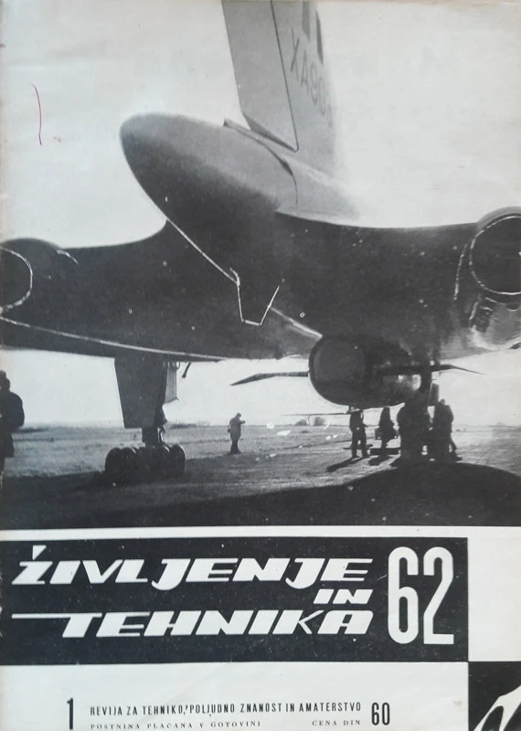 Življenje in tehnika, vezan komplet letnik 1962, številke 1-22