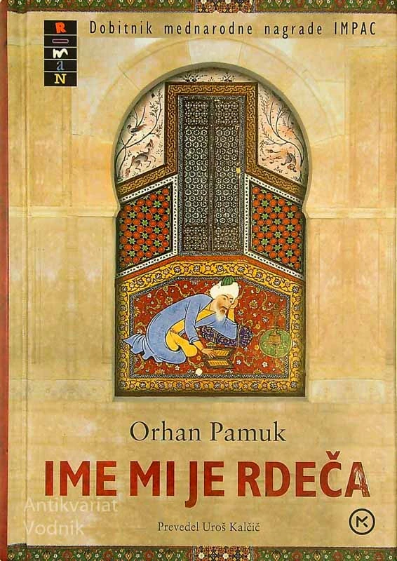 IME MI JE RDEČA, Orhan Pamuk