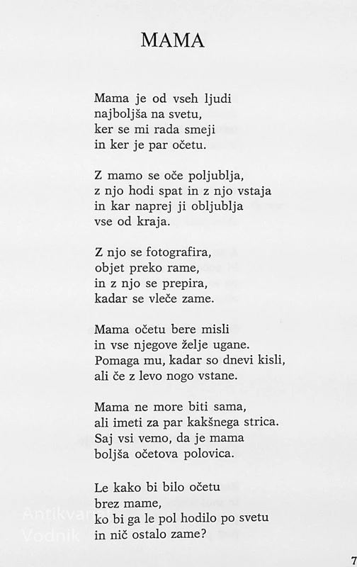 NEBOTIČNIKI, SEDITE, Niko Grafenauer